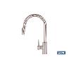 GRIFO DE COCINA DE ACERO INOX CON MANGUERA EXTENSIBLE Y 2 FUNCIONES 400 X 220 X 54 MM