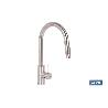 GRIFO DE COCINA DE ACERO INOX CON MANGUERA EXTENSIBLE Y 2 FUNCIONES 400 X 220 X 54 MM