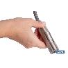 GRIFO DE COCINA DE ACERO INOX CON MANGUERA EXTENSIBLE Y 2 FUNCIONES 400 X 220 X 54 MM