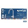 GRIFO DE COCINA DE ACERO INOX CON MANGUERA EXTENSIBLE Y 2 FUNCIONES 400 X 220 X 54 MM