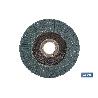 DISCO LAMINADO PROFESIONAL INCLINADO 115 MM. - GRANO 80 ZIRCONIO