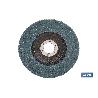 DISCO LAMINADO PROFESIONAL PLANO 125 MM. G-40 ZIRCONIO
