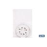 HOJA DE LIJADO LIJADORA ORBITAL 8 AGUJEROS Ø125 MM G. 180   CAJA 5 UNID.