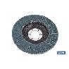 DISCO LAMINADO PROFESIONAL INCLINADO 125 MM. - GRANO 120 ZIRCONIO
