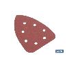HOJA DE LIJADO LIJADORA MOUSE 7 AGUJEROS 100 X 140 MM G. 180   CAJA 5 UNID.