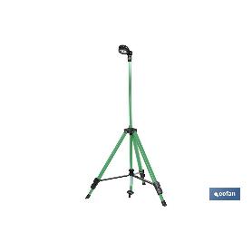 Ducha de jardín portátil 2 funciones con trípode 162 cm DUCHA DE JARDÍN PORTÁTIL 2 FUNCIONES CON TRÍPODE 162 CM