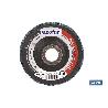DISCO LAMINADO PROFESIONAL INCLINADO 178 MM. - GRANO 80 ZIRCONIO