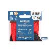 GUANTE IMPREGNADO SANDY COATED ROJO/NEGRO TALLA 6 VENTA UNITARIA