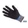 GUANTE IMPREGNADO SANDY DOBLE CAPA DE NITRILO AZUL TALLA 9 VENTA UNITARIA