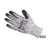 GUANTE ANTICORTE ULTRA LIGERO IMPREGNADO PU NEGRO T-10 VENTA UNITARIA