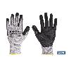 GUANTE ANTICORTE ULTRA LIGERO IMPREGNADO PU NEGRO T-11 VENTA UNITARIA