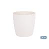 MACETA CAMELIA COLOR CREMA 25X23.6CM VENTA UNITARIA