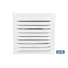REJILLA DE VENTILACIÓN ALUMINIO BLANCO CON MOSQUITERA 30 X 30 CM   CAJA 5 UNID.