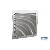 REJILLA DE VENTILACIÓN ALUMINIO 17 X 17 CM VENTA UNITARIA