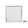 REJILLA DE VENTILACIÓN ABS BLANCO LAMAS MÓVILES Ø15 CM   CAJA 5 UNID.