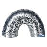TUBO FLEXIBLE SEMIRRÍGIDO ALUMINIO Ø150 MM X 1,5 M