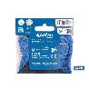 GUANTE IMPREGNADO DE NITRILO CON PUNTOS AZULES TALLA 8   CAJA 12 UNID.