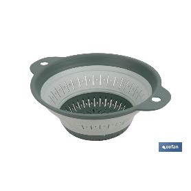Escurridor plegable verde 1,8 l ESCURRIDOR PLEGABLE VERDE 1,8 L