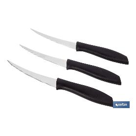 Pack de 3 cuchillos para fruta y verdura 21 cm PACK DE 3 CUCHILLOS PARA FRUTA Y VERDURA 21 CM