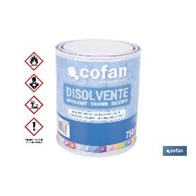 DISOLVENTE CLOROCAUCHO 750 ML