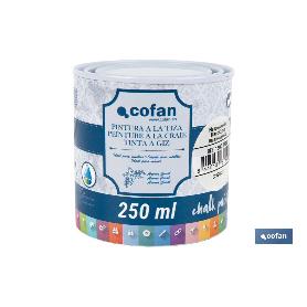 Pintura a la tiza, chalk paint, blanco algodón 250 ml PINTURA A LA TIZA, CHALK PAINT, BLANCO ALGODÓN 250 ML