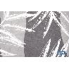 FUNDA ACOLCHADA PARA TABLA DE PLANCHAR 135 X 53 CM RAMAS GRIS BITONAL