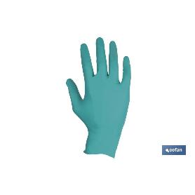 Caja 100 uds. guantes nitrilo verde cofan proteccion fitosanitarios t-xl CAJA 100 UDS. GUANTES NITRILO VERDE COFAN PROTECCION FITOSANITARIOS T-XL