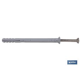 TACO GOLPE COLLARIN AVELLANADO 6X40 INOX   CAJA 100 UNID.