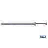TACO GOLPE COLLARIN AVELLANADO 6X40 INOX   CAJA 100 UNID.