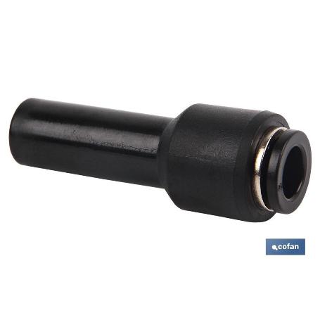 ESPIGA REDUCTOR PLÁSTICO 6/4 MM VENTA UNITARIA