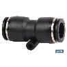 EMPALME RAPIDO RECTO PLASTICO T-16 VENTA UNITARIA
