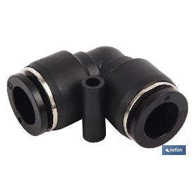 Empalme rapido codo plastico t-14 venta unitaria EMPALME RAPIDO CODO PLASTICO T-14 VENTA UNITARIA