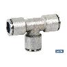 EMPALME RAPIDO METALICO TE TUBO DE 10 VENTA UNITARIA