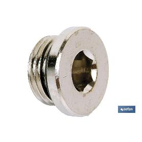 TAPON ALLEN ROSCA MACHO CON TORICA R-3/8 VENTA UNITARIA