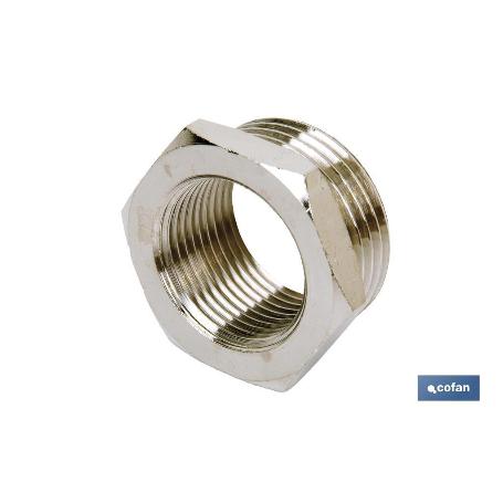 REDUCCION CILINDRICA R3/4 - R1/2 VENTA UNITARIA