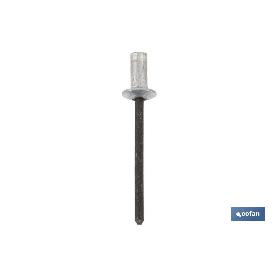 REMACHE ALUMINIO ESTANCO 4,8 X 25 MM   CAJA 250 UNID.