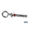 ANCLAJE METALICO C/ARGOLLA 8/11X60 VENTA UNITARIA