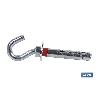 ANCLAJE METALICO C/GANCHO 8/10X60 VENTA UNITARIA