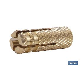 Taco de laton m-12 venta unitaria TACO DE LATON M-12 VENTA UNITARIA