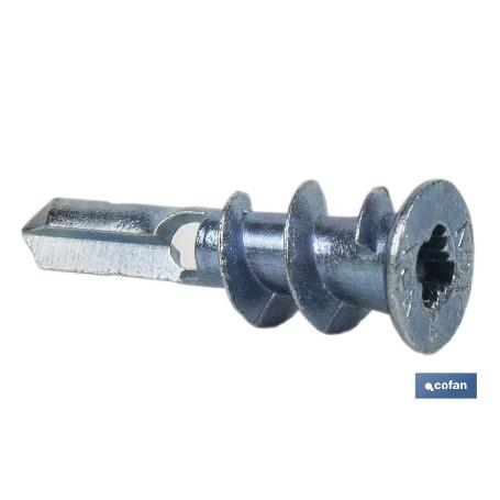 TACO ZAMAK 13X37 PARA PLACAS VENTA UNITARIA