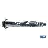 ANCLAJE METÁLICO PARA MATERIALES HUECOS MÁX. 30 MM TORNILLO M4 X 47 MM Ø8 MM VENTA UNITARIA