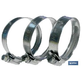 Abrazadera inox a-2 banda 9mm  8-12 venta unitaria ABRAZADERA INOX A-2 BANDA 9MM  8-12 VENTA UNITARIA