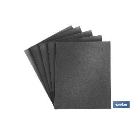 Lija al agua grano 2.500 (230x280mm) venta unitaria LIJA AL AGUA GRANO 2.500 (230X280MM) VENTA UNITARIA