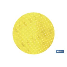 DISCO LIJA MICROPERFORADO ALTA CALIDAD C/VELCRO Ø225 G-180 VENTA UNITARIA