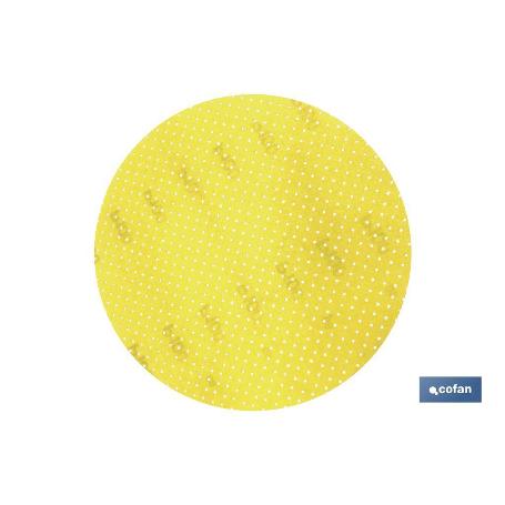 DISCO LIJA MICROPERFORADO ALTA CALIDAD C/VELCRO Ø225 G-220 VENTA UNITARIA