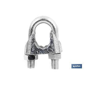 Sujetacables din-741 zincado m-8 venta unitaria SUJETACABLES DIN-741 ZINCADO M-8 VENTA UNITARIA