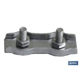 Sujetacables planos doble m-3 venta unitaria SUJETACABLES PLANOS DOBLE M-3 VENTA UNITARIA