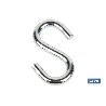 GANCHO EN S ZINCADO M-7 VENTA UNITARIA