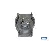 SUJETACABLES PLANO SIMPLE M-5 INOX VENTA UNITARIA
