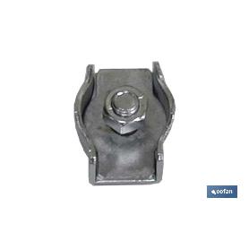 Sujetacables plano simple m-10 inox venta unitaria SUJETACABLES PLANO SIMPLE M-10 INOX VENTA UNITARIA